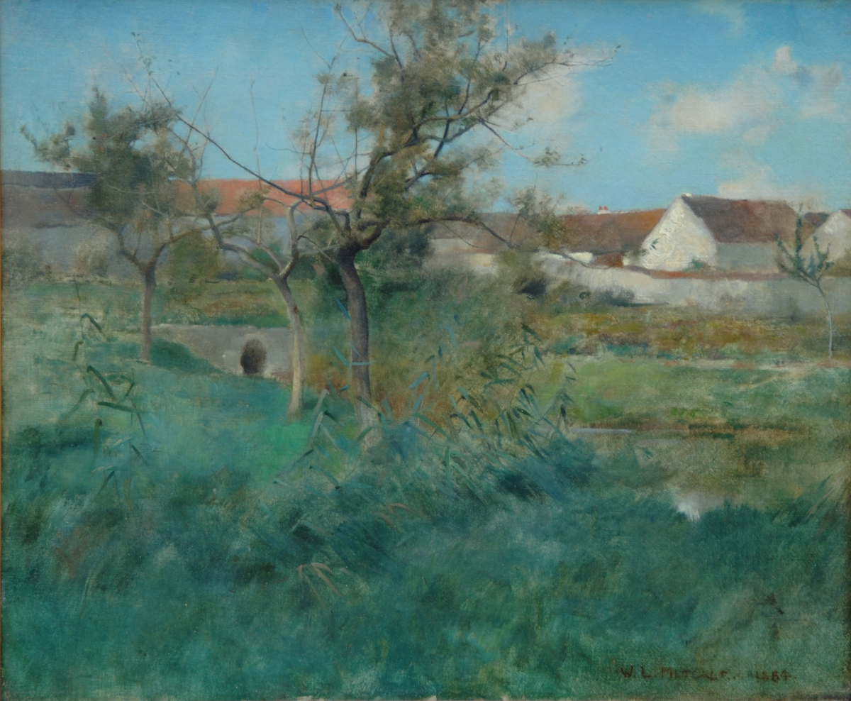Landscape in Grez  1884