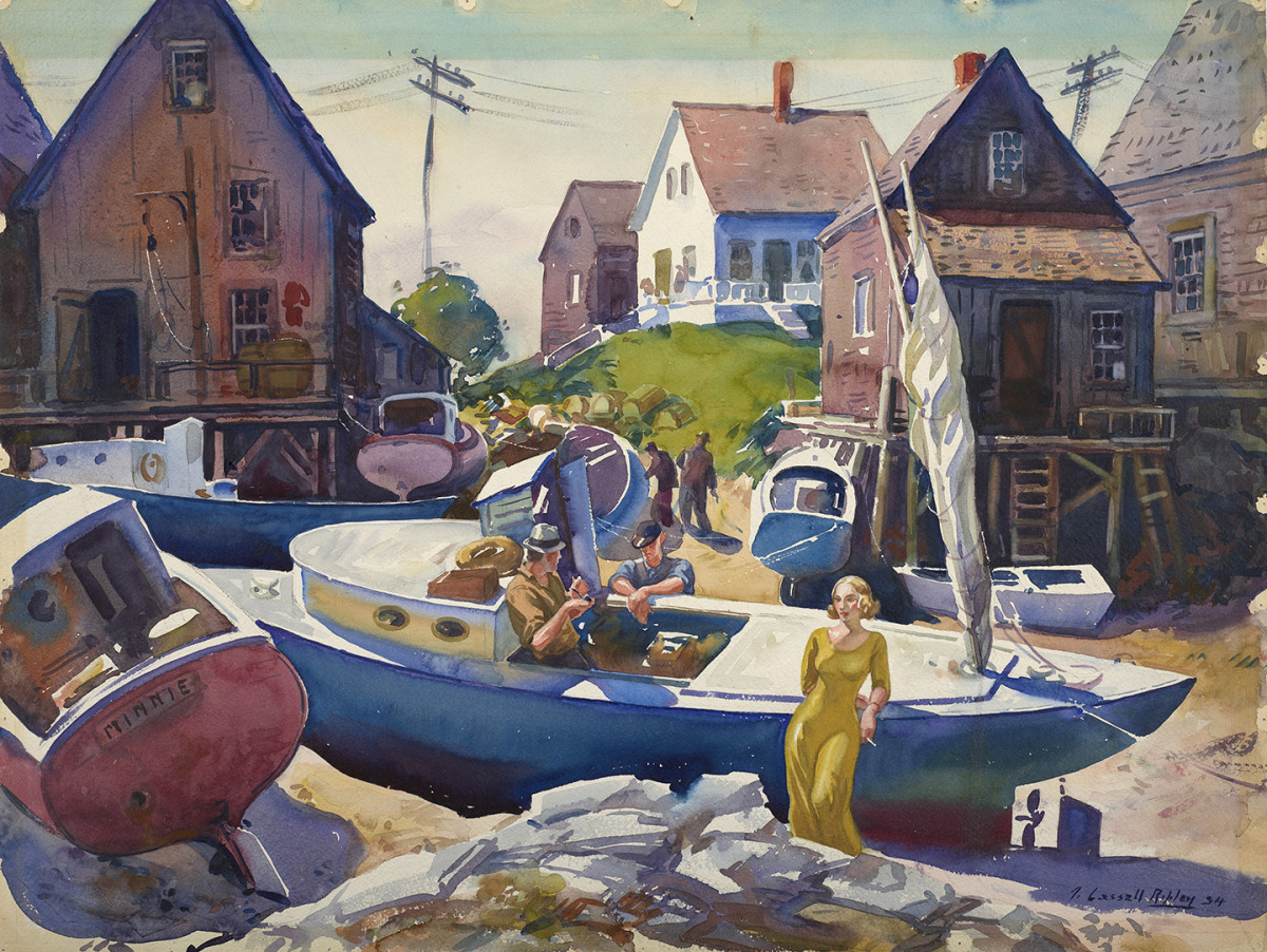 Minnie, Cape Porpoise, Maine, 1934