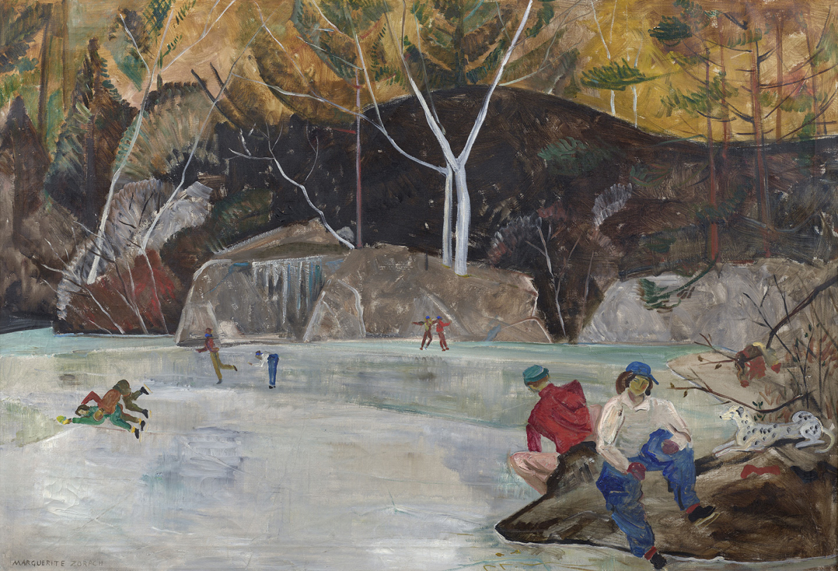 Ice Pond, circa 1945