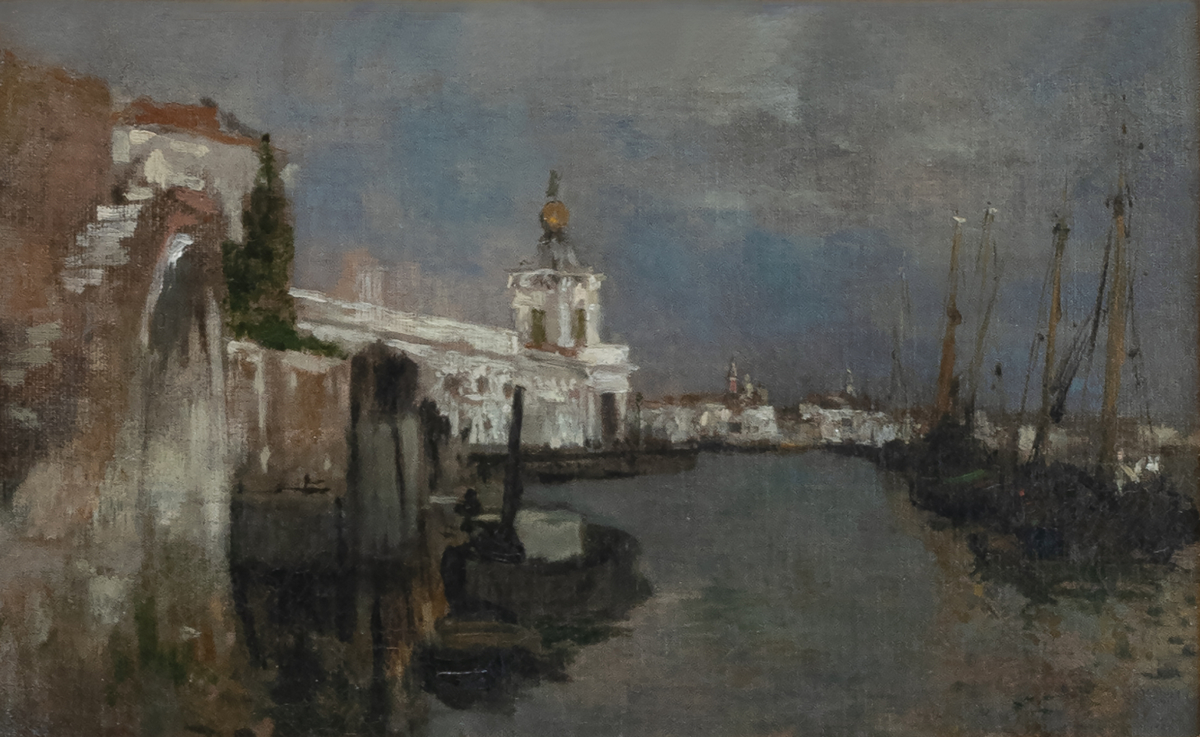 Canal, Venice, circa 1878