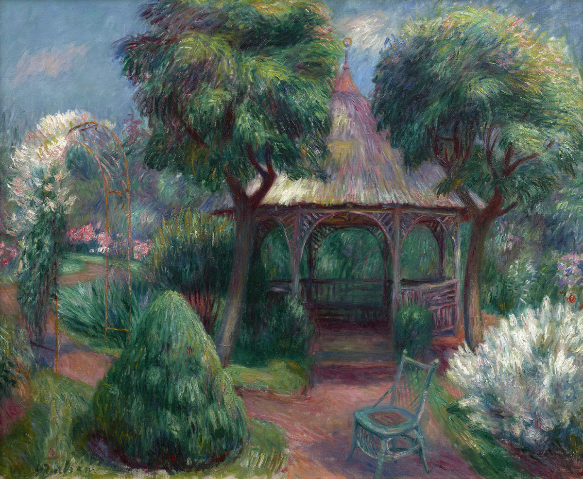 Garden at Hartford, 1918