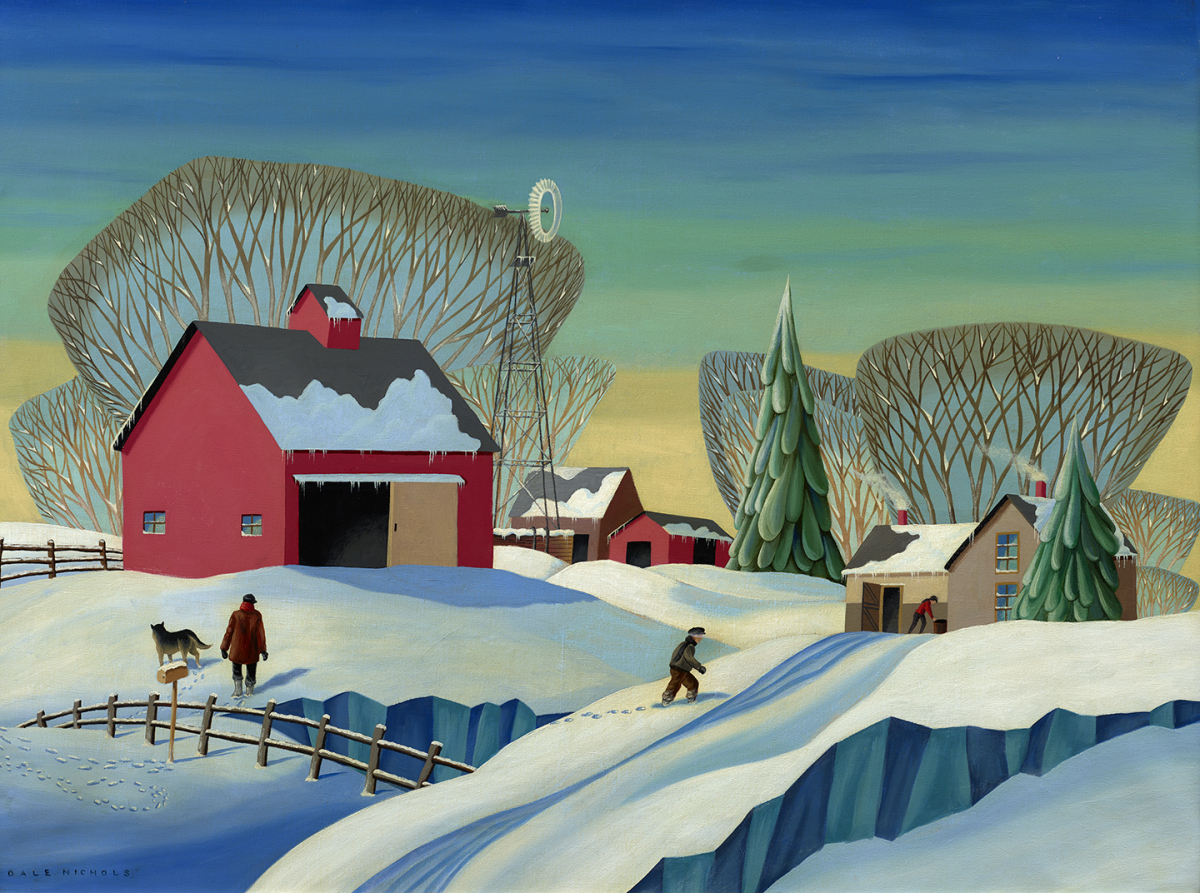 Farm in Winter, 1966